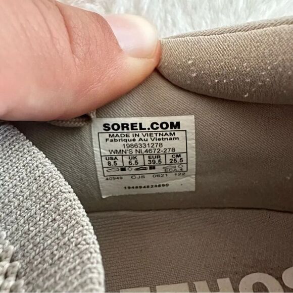 Sorel Women's Explorer Blitz Stride Lace Sneakers Size 8.5 - Picture 11 of 13